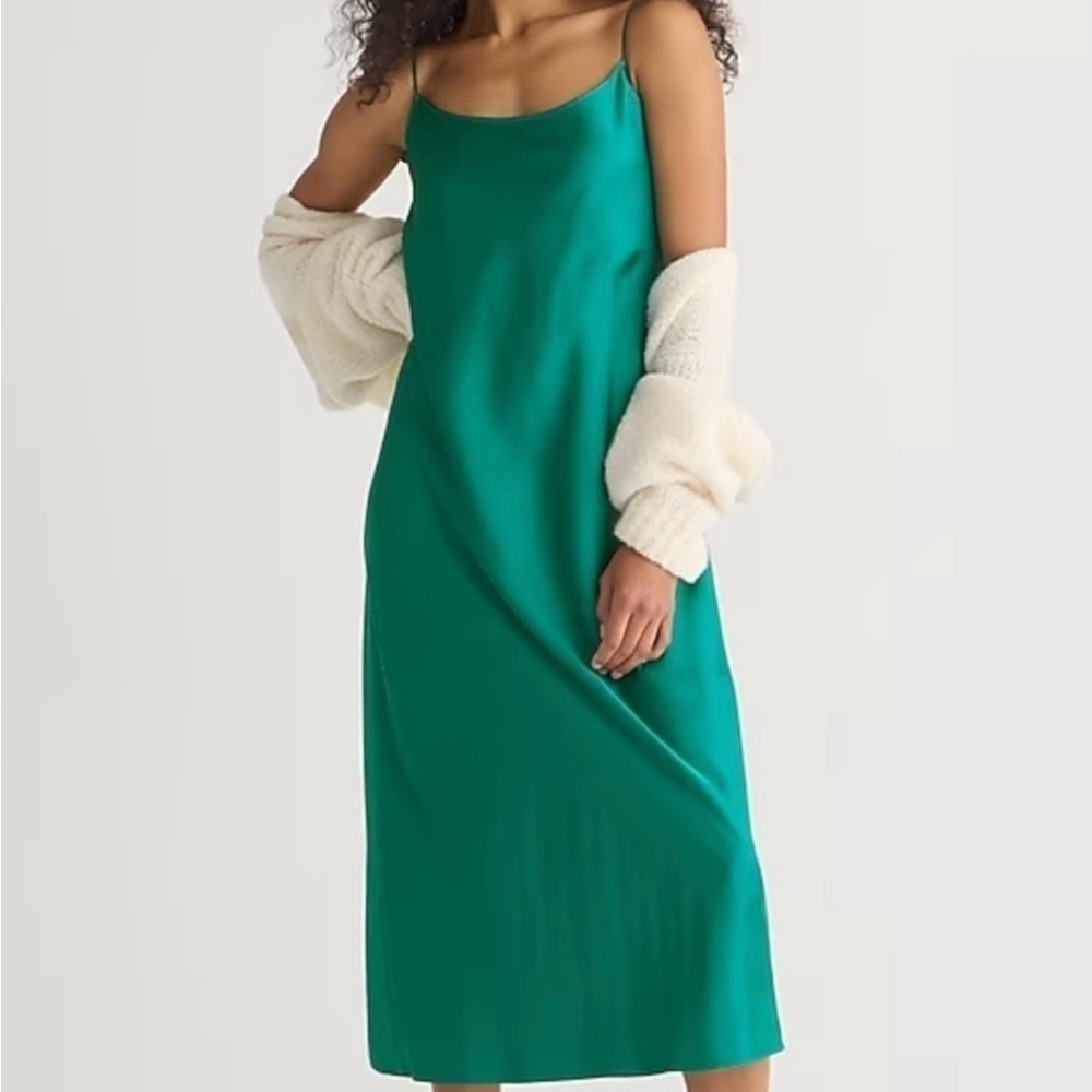 J. Crew Gwyneth Strapless Green Dress- Kentucky Derby